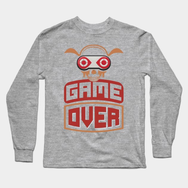 Game Over Long Sleeve T-Shirt by The Reluctant Pepper